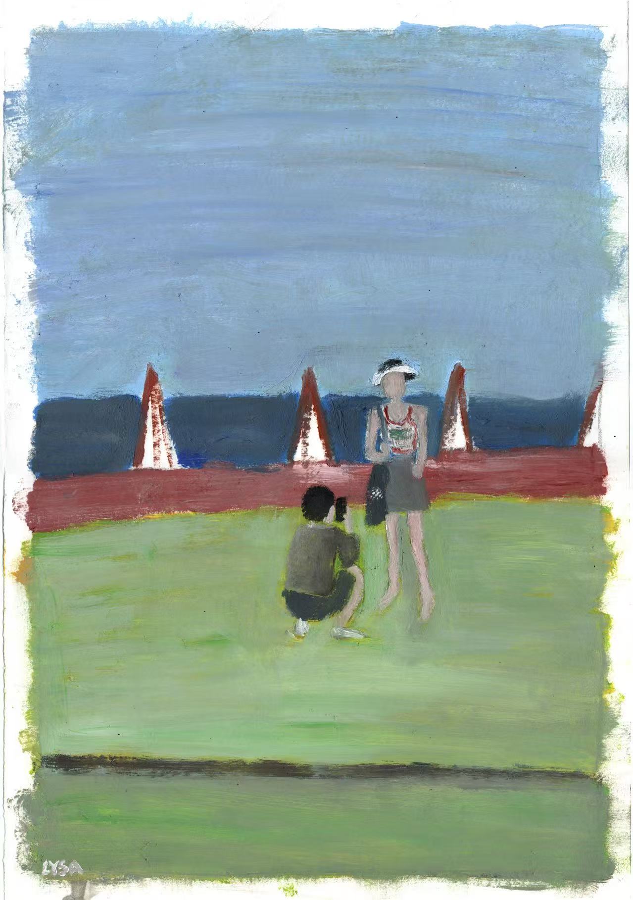 Lovers at Waikiki