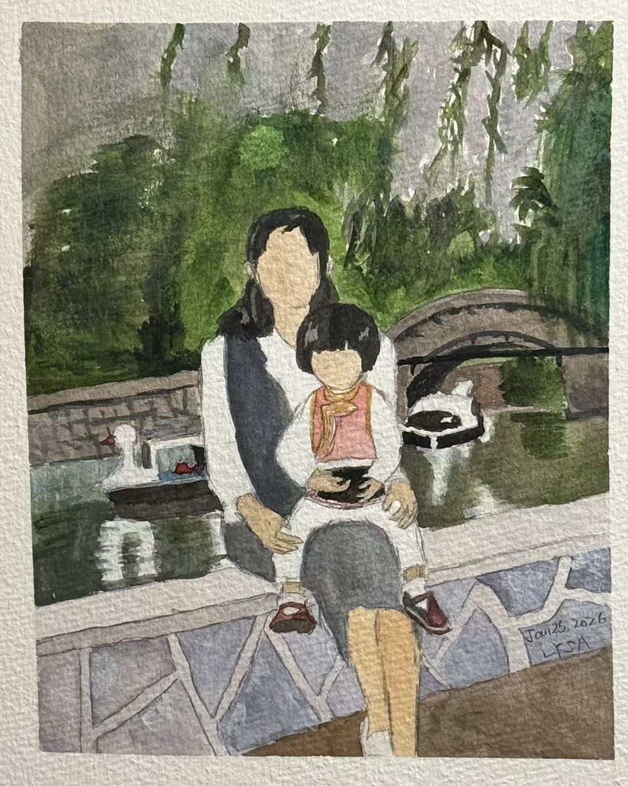 Mother and daughter