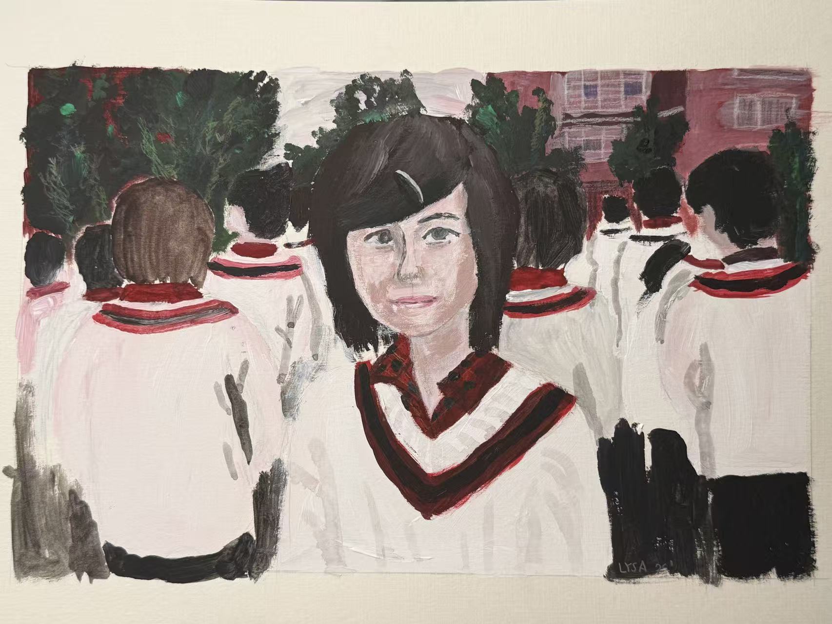 Middle school girl